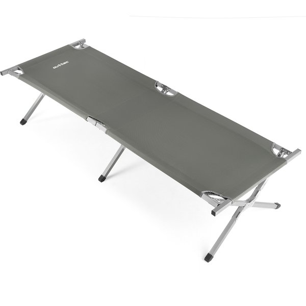 Łóżko turystyczne, polowe Kanadyjka Outtec - grafitowe