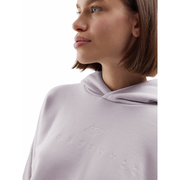 Bluza damska 4FAW23TSWSF0717 4F - jasny fiolet