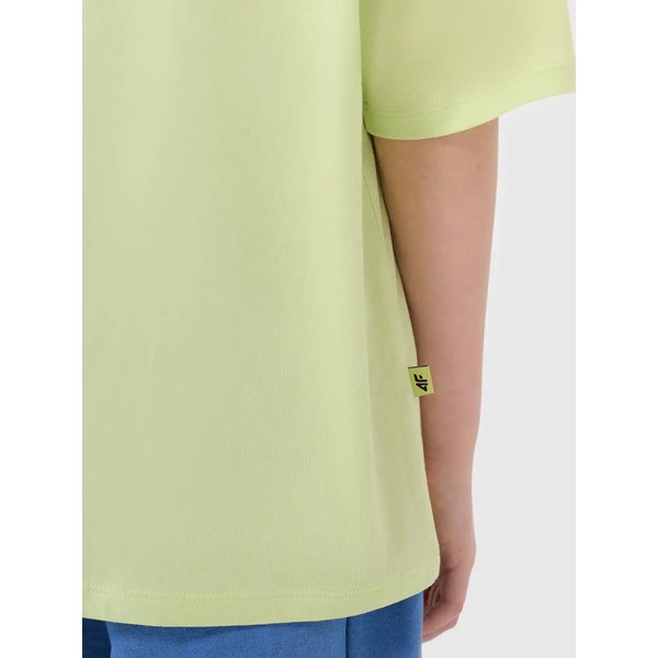 Koszulka chłopięca TTSHM2184 4F - soczysta zieleń neon