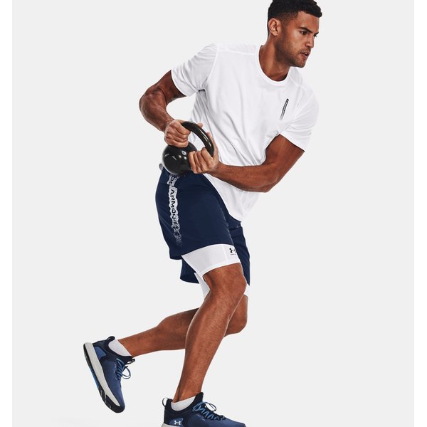 Spodenki męskie Woven Graphic Design Under Armour - granatowy