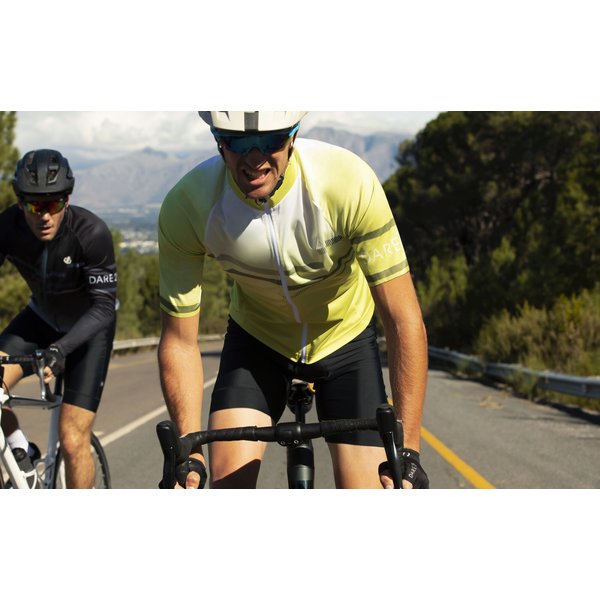 Longsleeve rowerowy męski AEP Revolving Dare2B - Black Tread Print