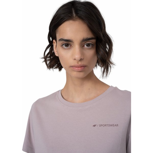 Koszulka damska 4FSS23TTSHF337 4F - beżowa