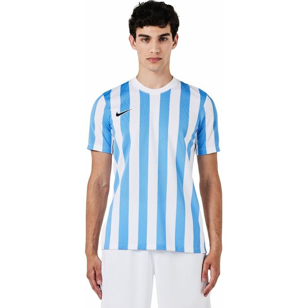 Koszulka męska Striped Division IV Jersey Nike - biała/jasnoniebieska