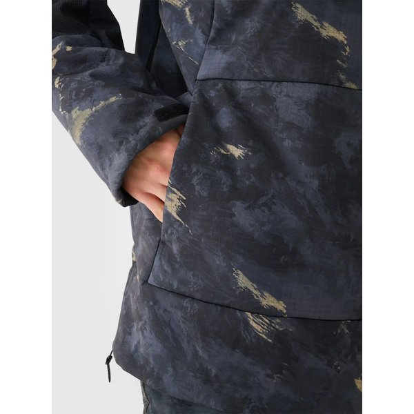 Kurtka snowboardowa męska TTJAM510 4F - multikolor allover