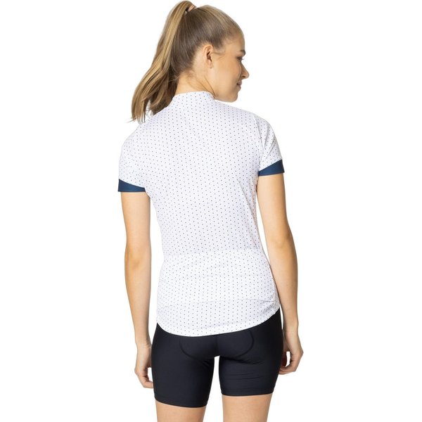 Koszulka rowerowa damska Essential Full Zip Odlo