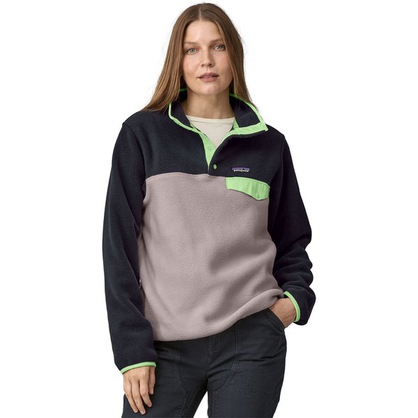 Bluza polarowa damska Lightweight Synchilla Snap-T Fleece Patagonia - Echo Purple
