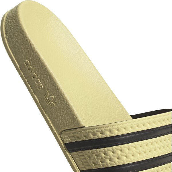 Klapki Adilette Slides Adidas - żółty/czarny
