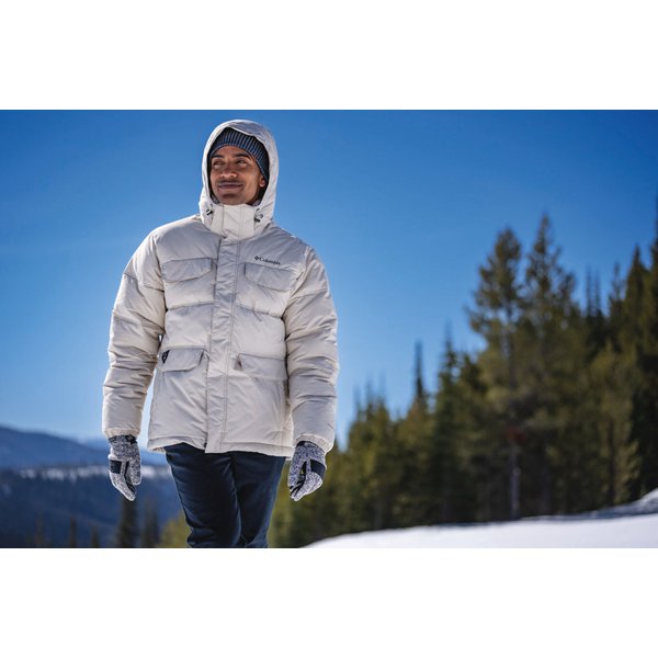 Kurtka puchowa męska Landroamer Puffer Columbia - Black