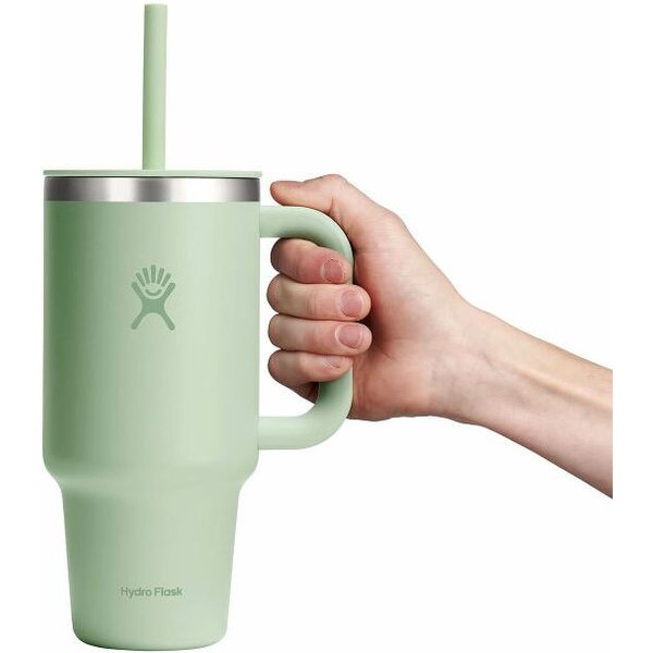 Kubek termiczny ze słomką All Around Travel Tumbler 946ml Hydro Flask - aloe
