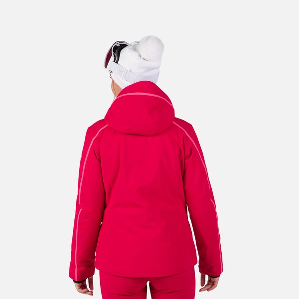 Kurtka narciarska damska Flat Rossignol - ruby red