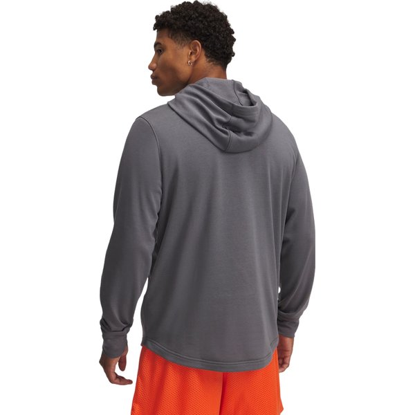 Bluza męska Rival Terry Logo Hood Under Armour - Castlerock/Mod Gray