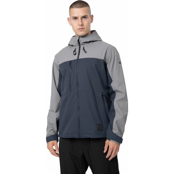 Kurtka męska 4FSS23TTJAM080 4F - szara