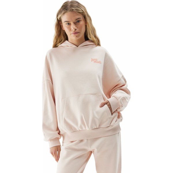 Bluza damska 4FAW23TSWSF698 4F - kremowy