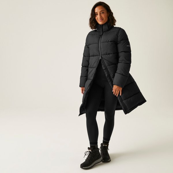 Płaszcz puchowy damski Women'S Mottere Regatta - black