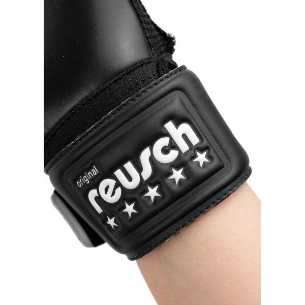 Rękawice bramkarskie juniorskie Legacy Arrow Solid Reusch - black