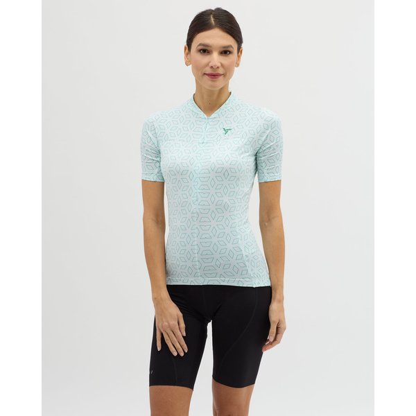 Koszulka rowerowa damska Catirina Silvini - niebieski