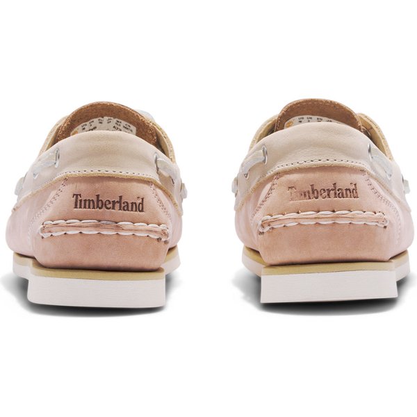Buty, mokasyny Classic Boat 2-Eye Timberland - różowe