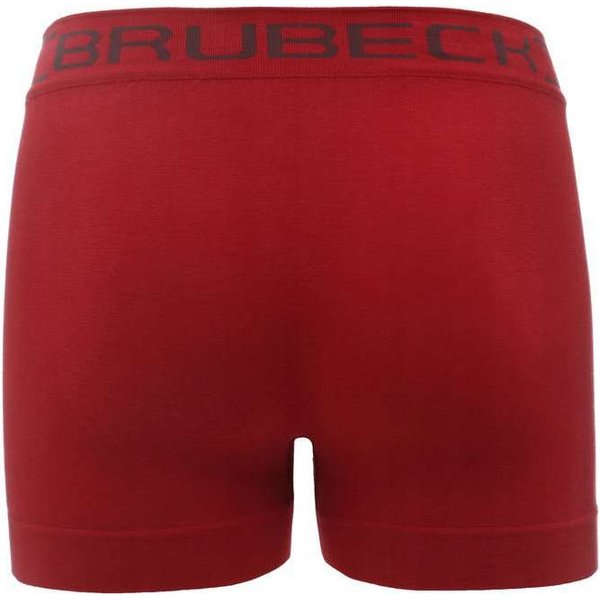 Bokserki męskie Comfort Cotton Brubeck - ciemnoczerwone