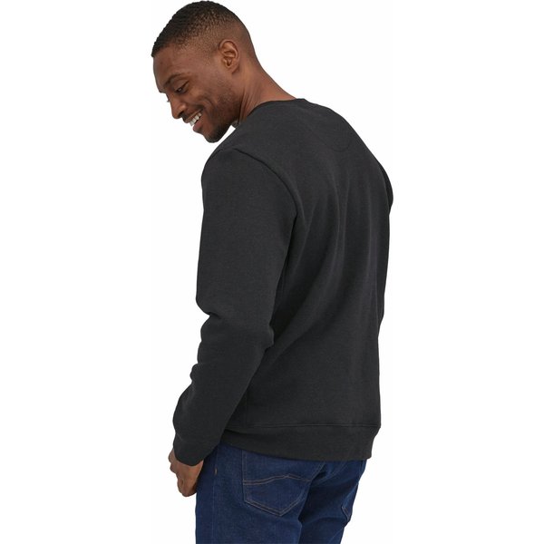 Bluza unisex Fitz Roy Icon Uprisal Crew Patagonia - czarna