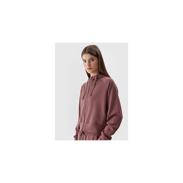 Bluza damska 4FAW23TSWSF0766 4F - burgund
