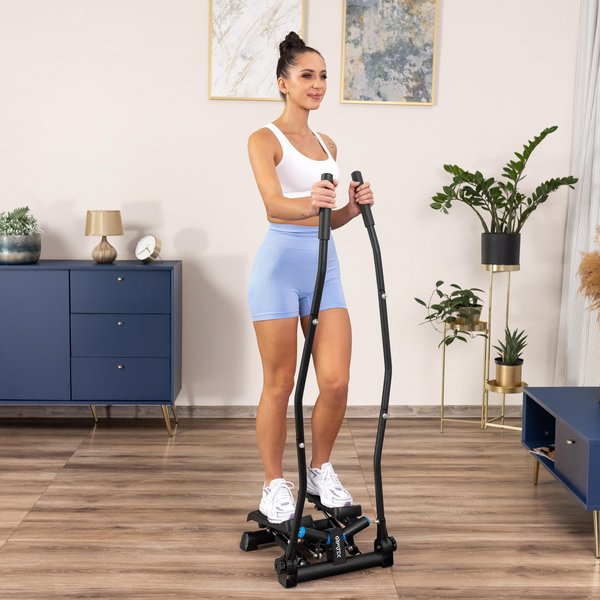 Stepper skrętny z ramionami XST700 Gymtek - czarny