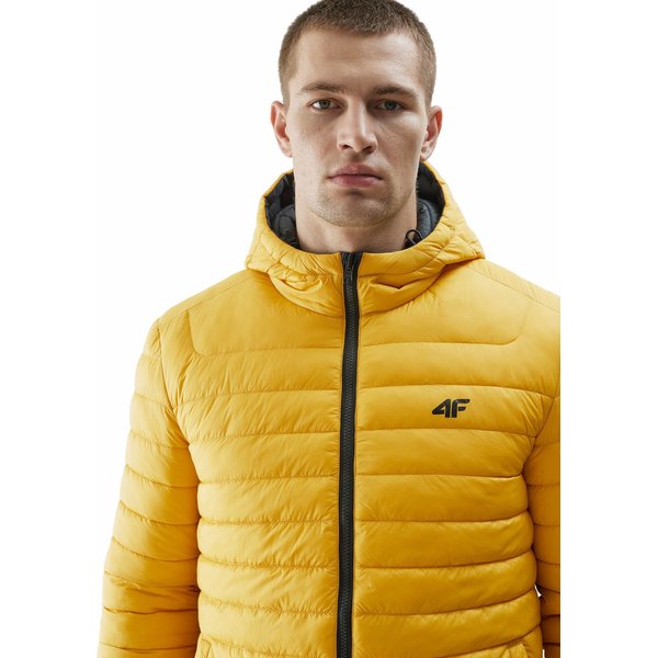 Kurtka puchowa dwustronna męska 4FAW23TDJAM242 4F - głęboka czerń