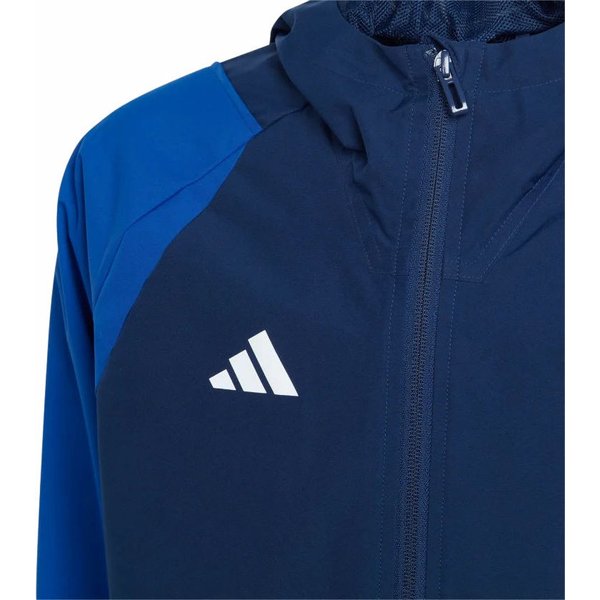 Bluza juniorska Tiro 23 Competition All-Weather Adidas - granatowy