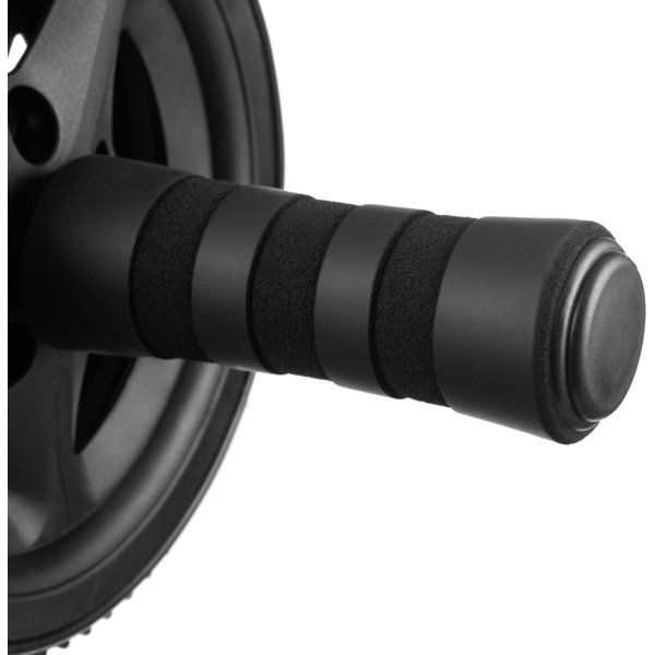 Wałek, kółko podwójne do ćwiczeń + mata pod kolana Gymtek - podwójne mata czarne