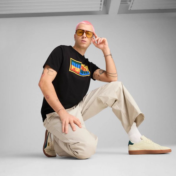 Koszulka męska Graphics Box Tee Puma - black