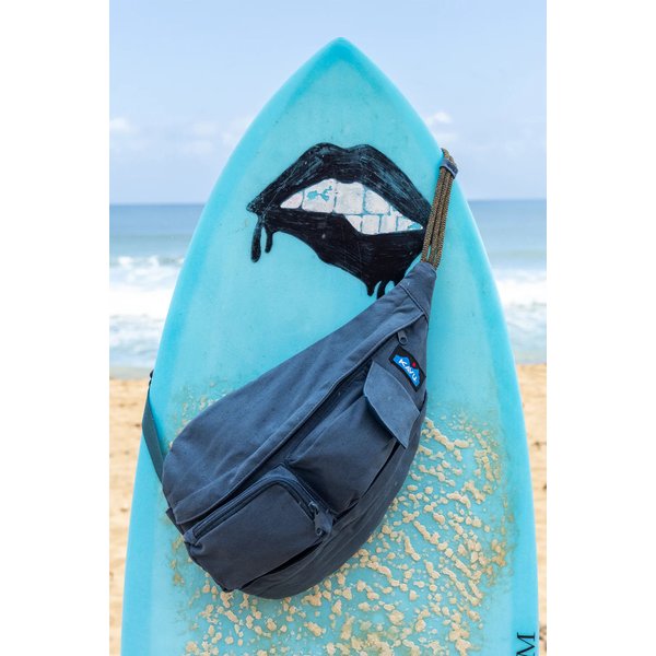 Plecak na jedno ramię, saszetka Mini Rope Bag 4L KAVU - black