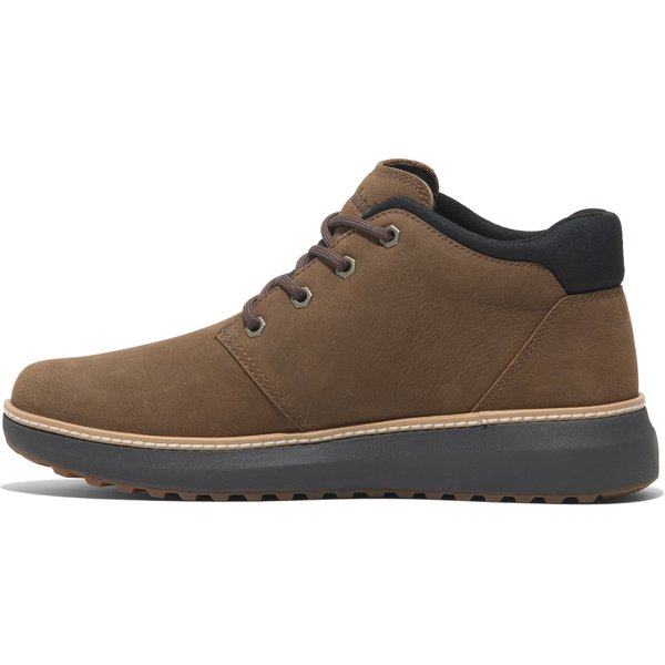 Sneakersy Hudson Road Mid Lace Up Chukka Boot Timberland - dark brown nubuck
