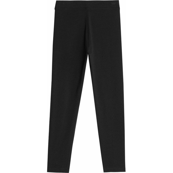 Legginsy dziewczęce 4FJAW23TTIGF093 4F - głęboka czerń
