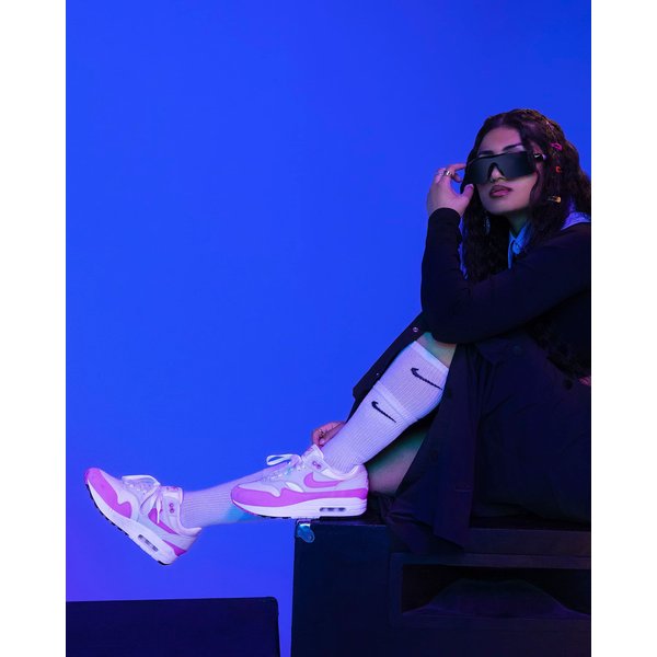 Buty Air Max 1 '87 Wm's Nike - Neutral Grey/Fuchsia Dream-White-Black