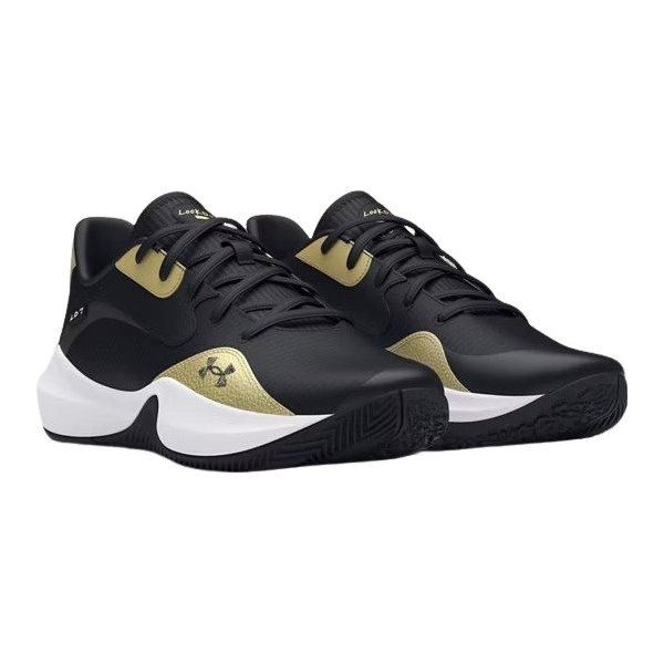 Buty koszykarskie Lockdown 7 Low Under Armour - czarny/złoty