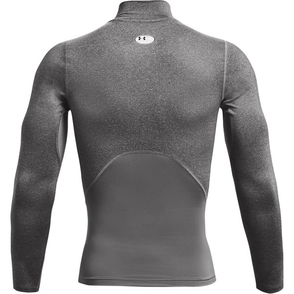 Longsleeve męski HeatGear Armour Comp Mock Under Armour - szara