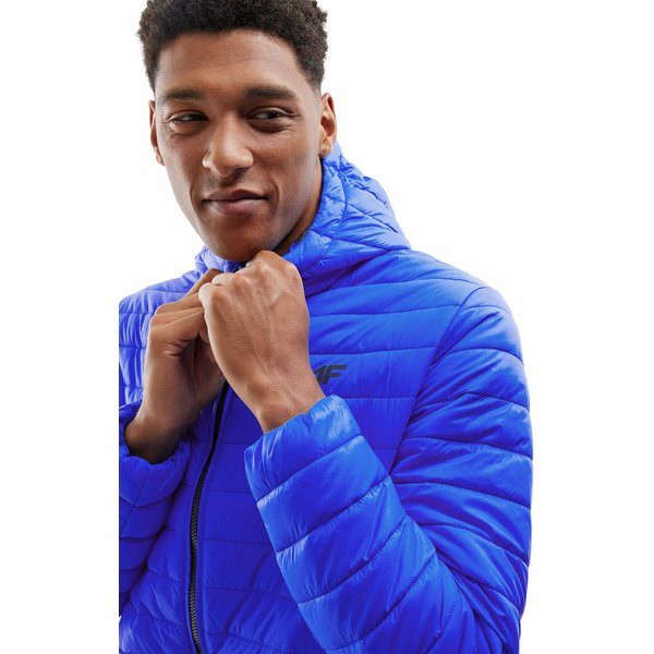 Kurtka męska 4FAW23TDJAM240 4F - kobalt