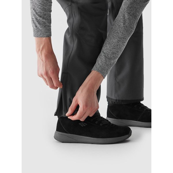 Spodnie narciarskie męskie 4FAW23TFTRM403 4F - ciemny szary