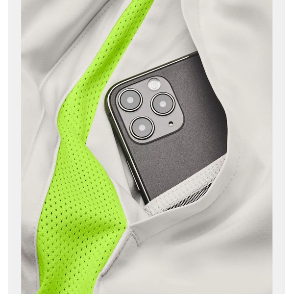 Spodenki męskie Launch Run 7'' Under Armour - Gray Mist / Lime Surge