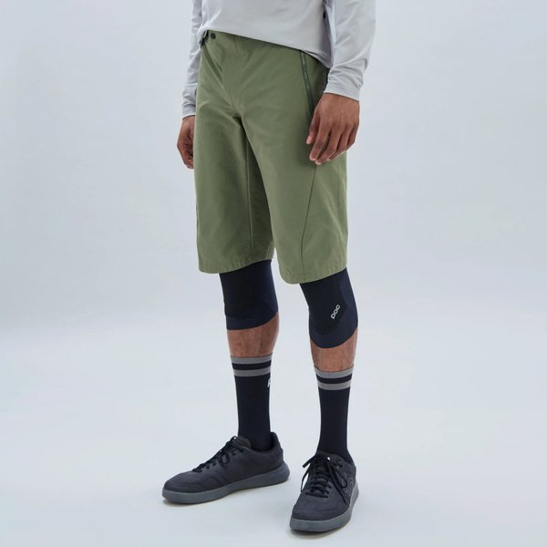 Spodenki rowerowe męskie Essential Enduro POC - Epidote Green
