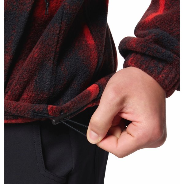 Polar męski Steens Mountain Printed Columbia - sail red omblur