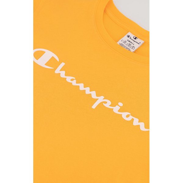 Koszulka damska Big Script Logo Legacy Champion - pomarańczowa