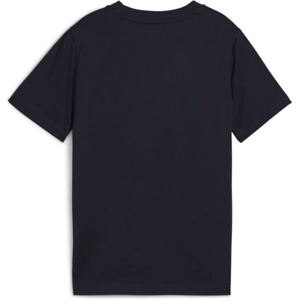 Koszulka juniorska Ess Logo Lab Tee Puma - new navy