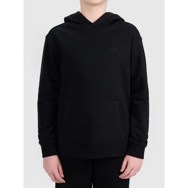 Bluza dziewczęca TSWSF1862 4F - głęboka czerń