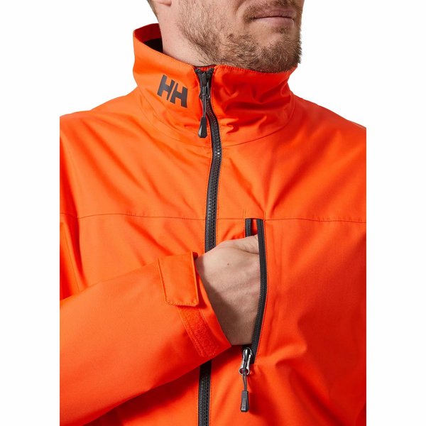 Kurtka męska Crew Midlayer 2.0 Helly Hansen - pomarańczowa