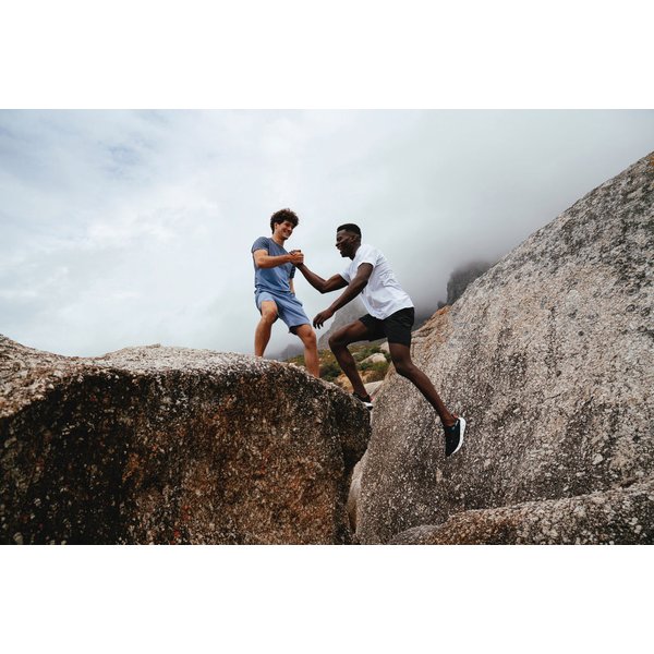 Koszulka męska Ice Lake II Technical Columbia - Dark Stone/Peak Direction