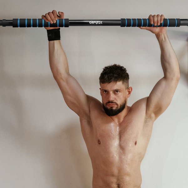 Drążek do podciągania rozporowy 63-100cm Gymtek - 63-100cm