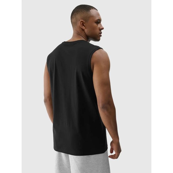 Bezrękawnik męski TSLEM125 4F - głęboka czerń