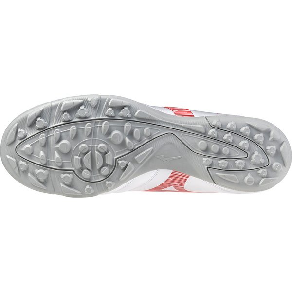 Buty piłkarskie, turfy Monarcida Neo III Select AS Mizuno - White/Radiant Red