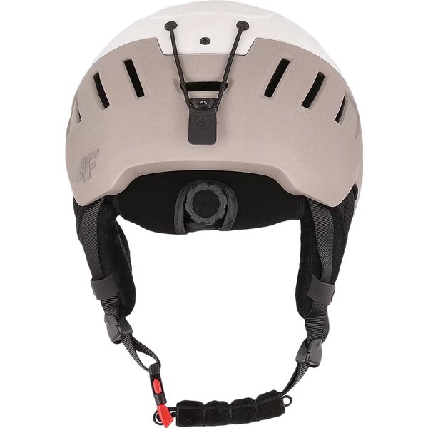 Kask narciarski AHELU072 4F - złamana biel