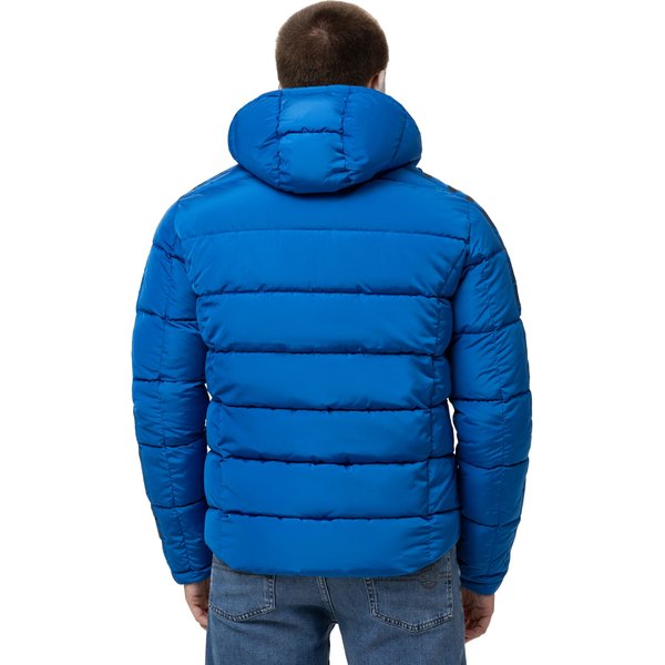 Kurtka puchowa męska Airway 4 Padded Hooded Pitbull West Coast - royal blue